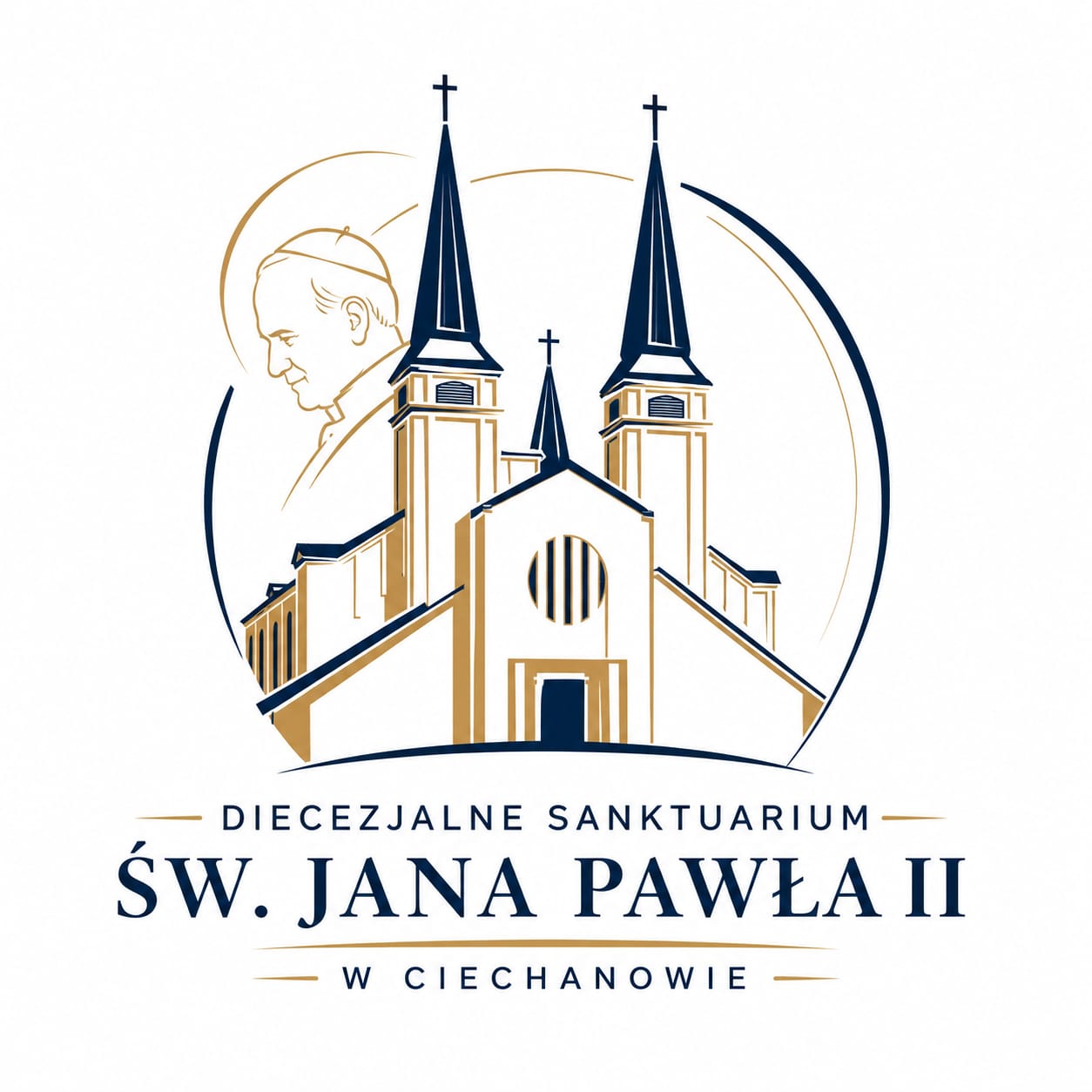 Diecezjalne Sanktuarium św. Jana Pawła II Logo